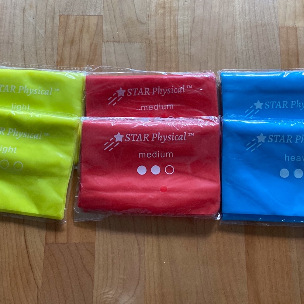 Exercise Resistance Bands (Total of 6!)